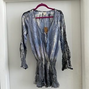 Surf Gypsy Tie Dye Ruffle Romper